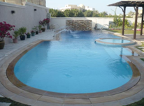 Swimming Pool, Fountain and Water Feature